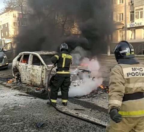 Ukrayna Belqorodu vurdu - Yaralananlar var 
