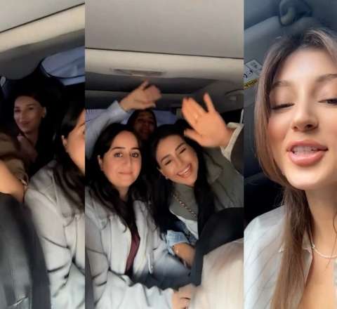 Bakıda blogerlərin təhlükəli yol macərası - DİN tədbir gördü 