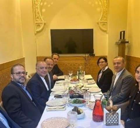 Sübhani Qriqoryanla vida naharı etdi - FOTO 