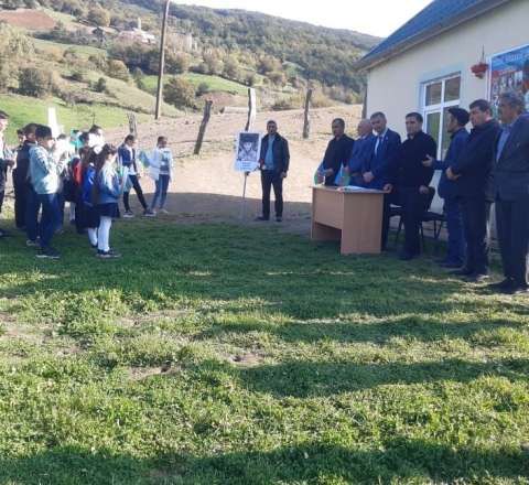 Bir şəhidi, səkkiz qazisi olan 20 evlik kənd... - Məktəb problemi həll olundu - FOTO