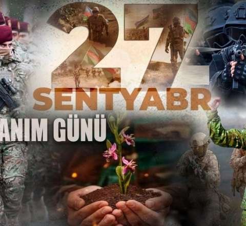 27 sentyabr hər zaman qürur günü kimi xatırlanacaq 