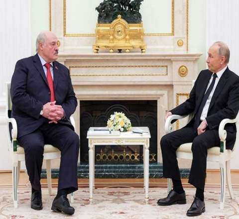 Putinlə Lukaşenkonun görüşü 5 saatdan çox davam etdi 