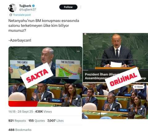 Ərdoğanın partiyasından  Azərbaycana qarşı saxta kampaniyaya REAKSİYA - FOTO