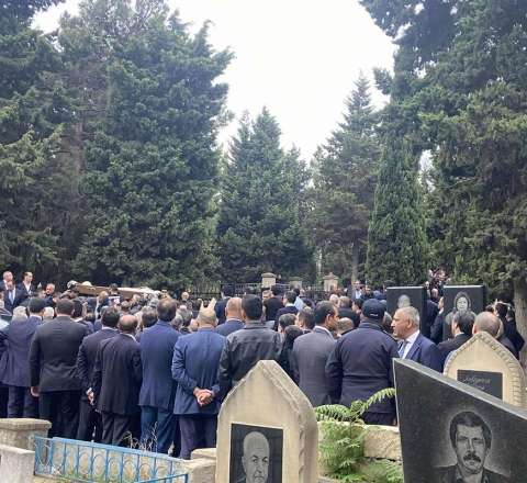 Cabir İmanov dəfn edildi - YENİLƏNİB - FOTO/VİDEO