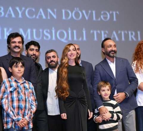 Arzu Əliyeva “Tağıyev: Sona” bədii filminin təqdimatında - FOTO 