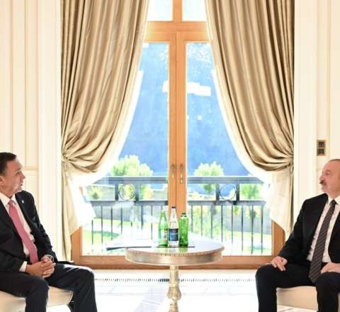 Prezident TDT-nin Baş katibini qəbul etdi - FOTO