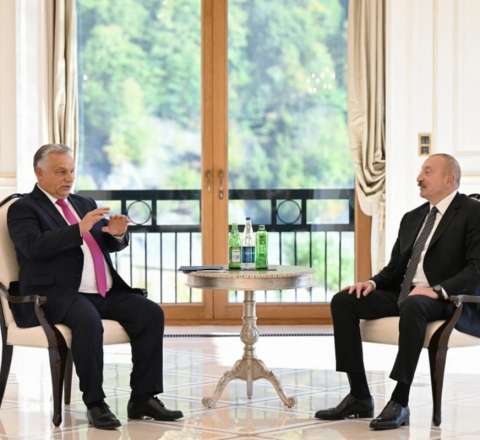 İlham Əliyev Qəbələdə Viktor Orban ilə görüşdü 
