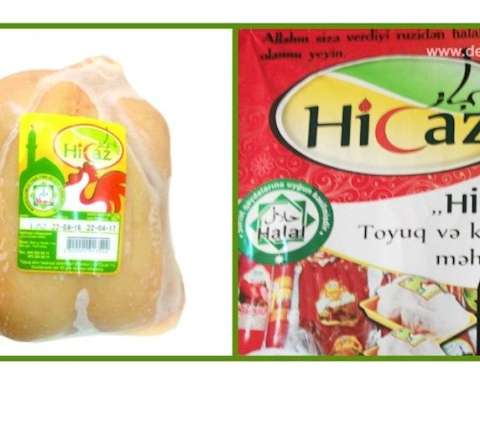 Marketdən alınan toyuğun içindən görün nə çıxdı 