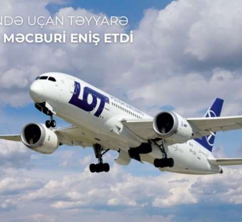 Daha bir təyyarə Bakıya məcburi eniş etdi 