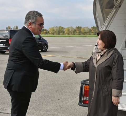 Sahibə Qafarova İsveçrədə - Foto 