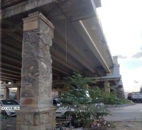 "Çermet" körpüsündə çatlar yaranıb? - Foto 