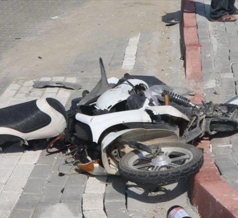 Bakıda 87 yaşlı moped sürücüsü qəzada öldü 
