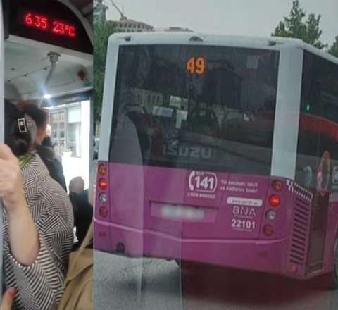 49 saylı marşrutdan ŞİKAYƏT: "Sürücü qapıları bağlaya bilmir" 