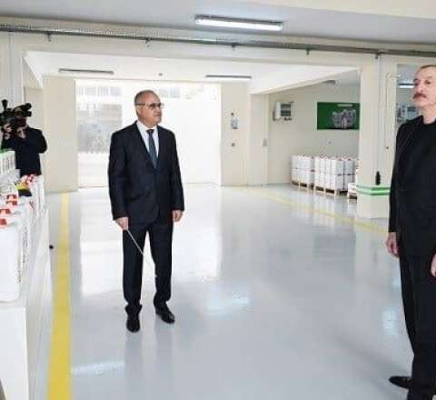 İlham Əliyev Sabirabadda... - FOTO 
