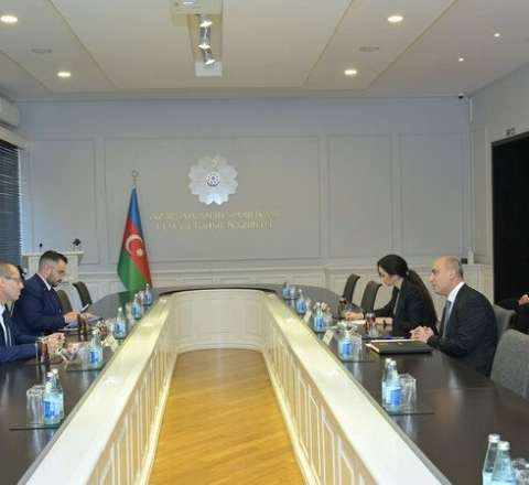 Emin Əmrullayev İsrail səfiri ilə görüşdü 
