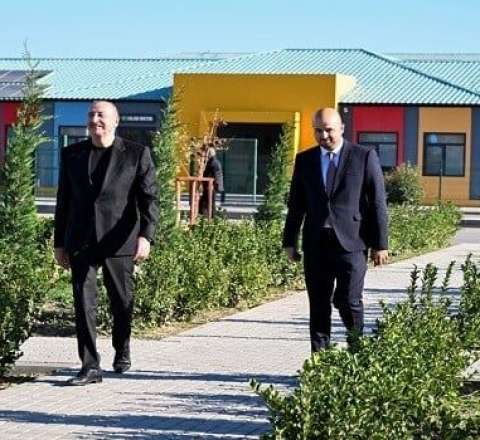 İlham Əliyev Zəngilanda... - FOTO 