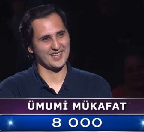 Ötən həftə “Milyonların şousu”nda 8 min qazanmışdı - Dələduzluğa görə saxlanıldı 
