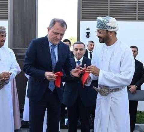 Azərbaycanın Omandakı səfirliyinin açılışı oldu 