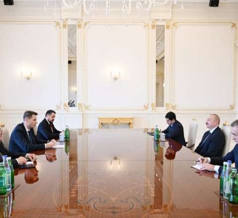 Prezident Rumıniya Senatının sədrini qəbul etdi 