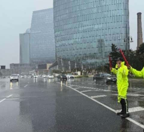 BDYPİ-dən yağışlı hava şəraiti ilə bağlı XƏBƏRDARLIQ 