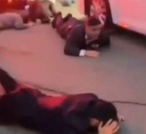 Rusiyada toy karvanında atəş açan azərbaycanlılar saxlanıldı