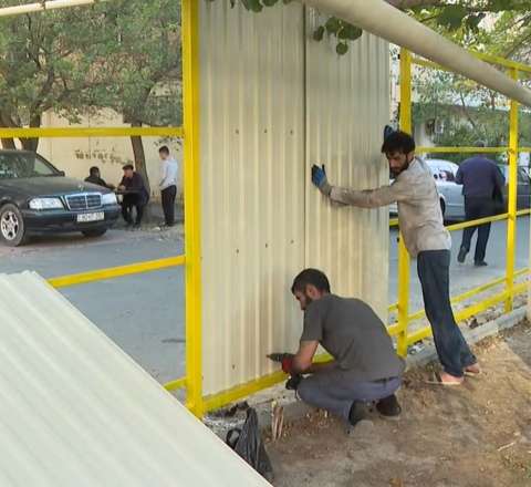 Bakıda daha bir ərazidə söküntü başlayır - VİDEO