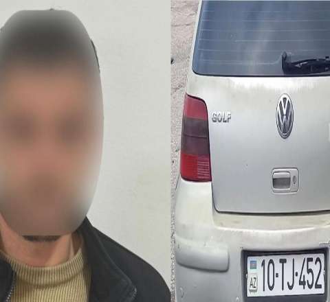 Narkotikin təsiri altında maşın sürən qazi SAXLANILDI 