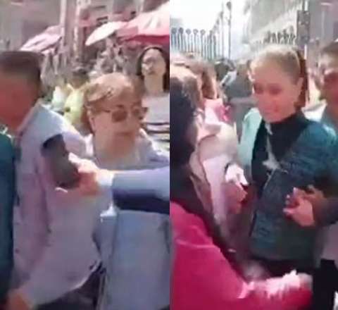 Meksikada prezident küçədə təcavüz cəhdi ilə üzləşdi - VİDEO 