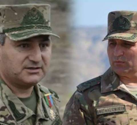 İki hərbçiyə general-leytenant rütbəsi verildi 