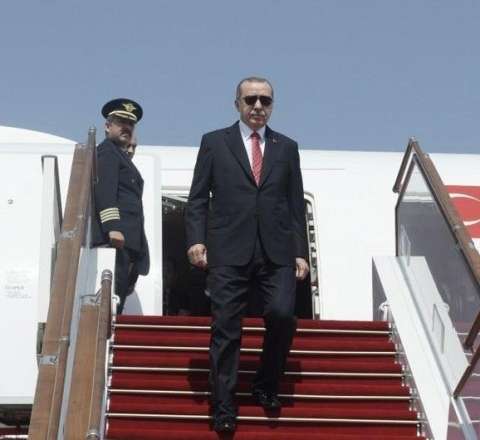 Ərdoğan Bakıya yola düşdü 