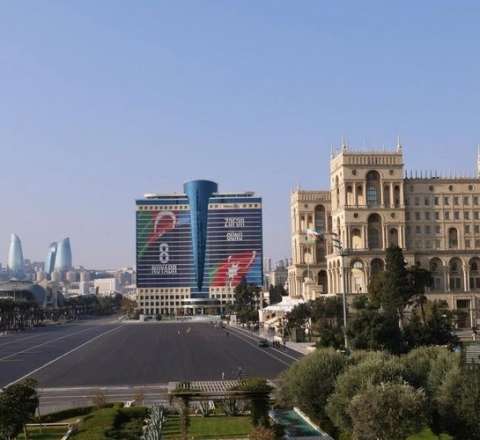 Azadlıq meydanından ƏN SON GÖRÜNTÜLƏR 