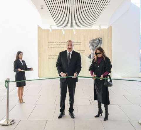 Bakıda Zəfər muzeyinin açılışı oldu - FOTOLAR