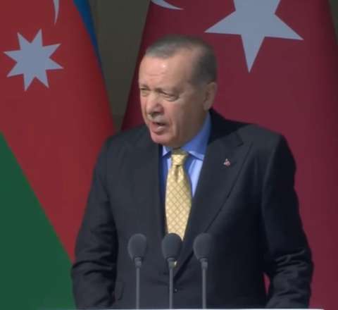 Ərdoğan Zəfər Günü ilə əlaqədar paylaşım etdi 