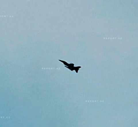 Qırıcılarımız Gəncə səmasında uçuş keçirdi 