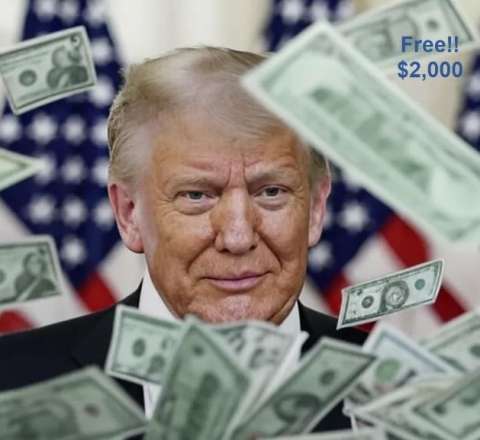 Hər adama 2000 dollar – Tramp kassanın ağzını açır 