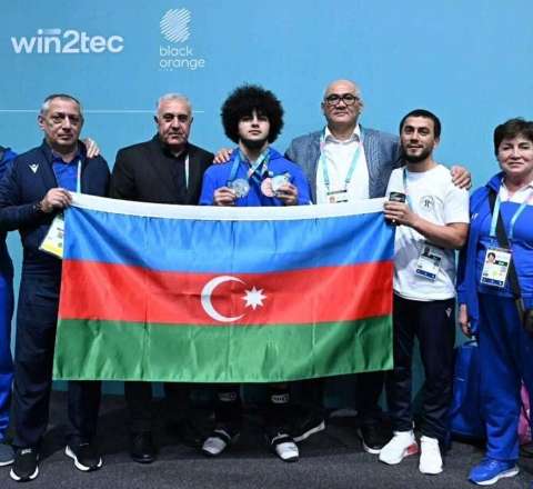 Azərbaycan komandası medal rekordunu yenilədi - FOTO 