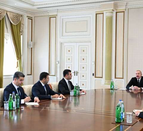 Prezident yeni icra başçılarını qəbul etdi 