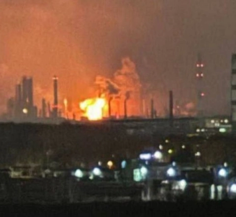 Ukrayna Rusiyanın neft emalı zavodunun vurulduğunu təsdiqlədi 