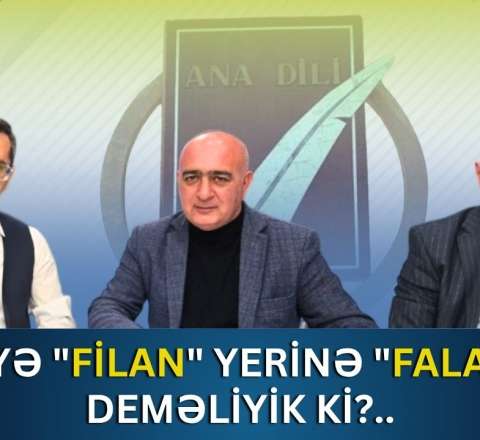 Dili sosial şəbəkədəki fəhlə yox, ziyalı korlayır - VİDEO 