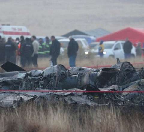 Qəzaya uğrayan Türkiyə təyyarənin "qara qutu"su iki aya tədqiq olunacaq 