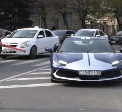 Saxlanılan 850 minlik “Ferrari” kimindir? – Bakıda reyd – VIDEO  