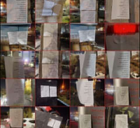 Təbrizdə etiraz vərəqələri – “Azərbaycan öz yolunu gedir” 