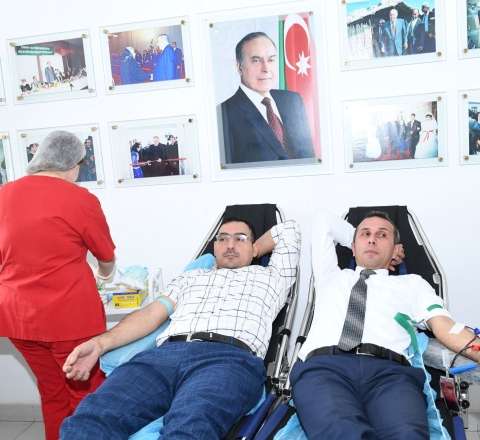 Dövlət Komitəsində qanvermə aksiyası keçirilib 