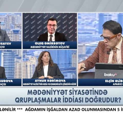 Mədəniyyət Nazirliyinin rəsmisi efirdə susduruldu: Qurum nə üçün hədəf alınır? 