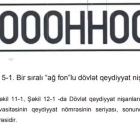 Azərbaycanda 6 rəqəmli maşın nömrələri veriləcək? - DYP-dən açıqlama 