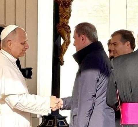 Ceyhun Bayramov Roma Papası ilə görüşdü 
