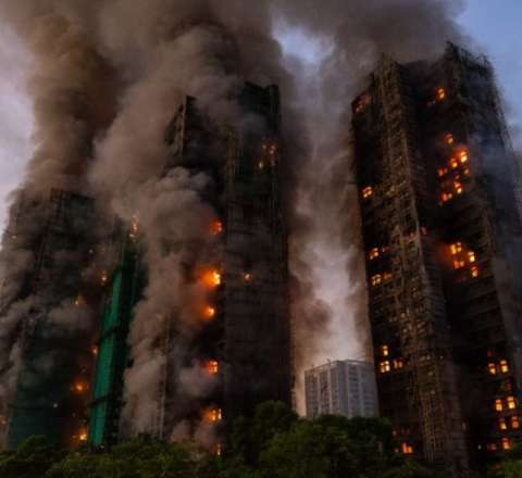 Honq-Konqda 5 min insanın yaşadığı kompleksdə fəlakət – 44 ölü, 279 itkin 