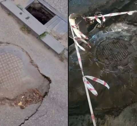 Biləcəridə təhlükəli kanalizasiya lükü - İcra Hakimiyyəti hərəkətə keçdi - VİDEO 