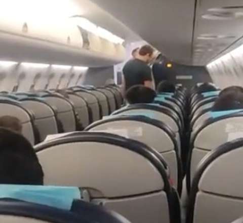 AZAL-ın təyyarəsi qəzadan əvvəl - Yeni kadrlar 