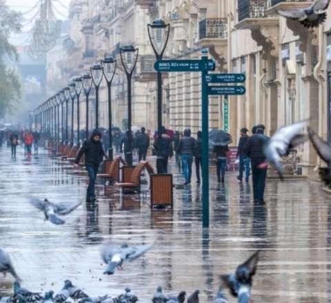 Sabah Bakıda leysan olacaq 